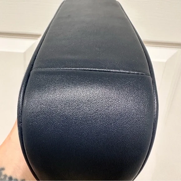 Coach Teri Shoulder Bag Signature Chambray Leather Trim - Picture 9 of 16